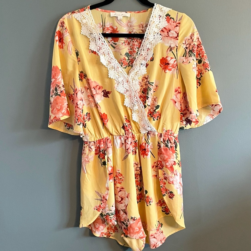 Boutique Floral Romper
